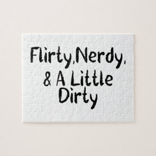 Quebra-cabeça Flirty Nerdy e um pouco sujo