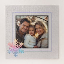 Quebra-cabeça Floco de neve simples