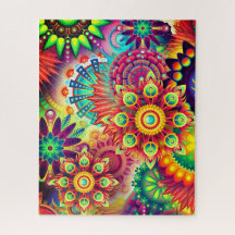 Flor abstrata Boho
