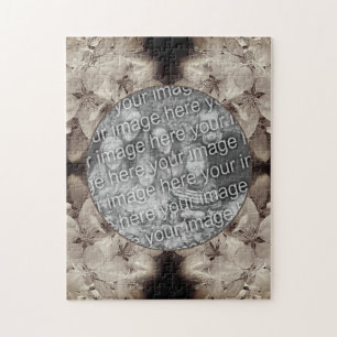 Quebra-cabeça Flor Blossomo Abstrato Adicionar Sua Foto