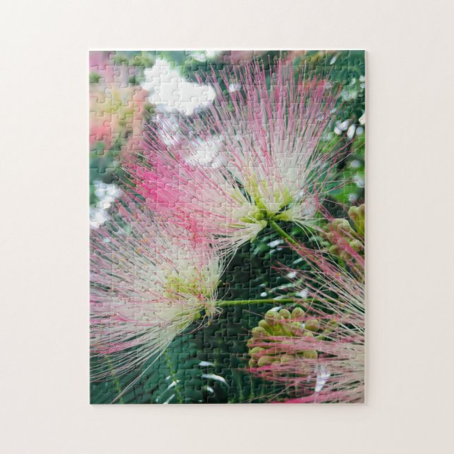 Quebra-cabeça Flor da Árvore de Mimosa (Vertical)