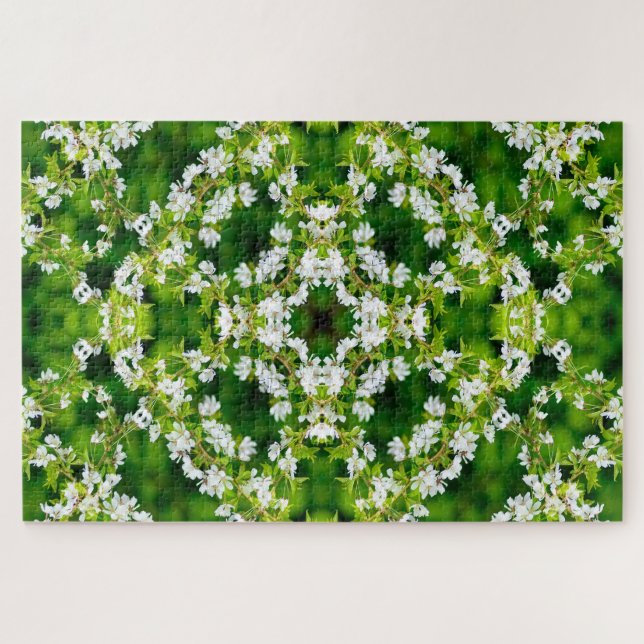 Quebra-cabeça Flor de Cerejeira (Horizontal)