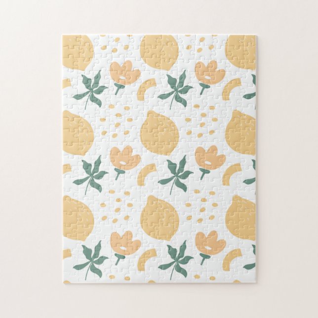 Quebra-cabeça Flor de Fruta de Paixão (Vertical)
