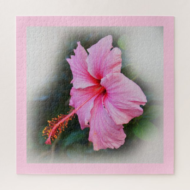 Quebra-cabeça Flor de hibiscus (Vertical)