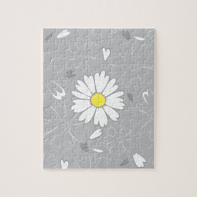 Quebra-cabeça Flor de Margarida de Eilin (Vertical)