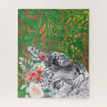 Flor Leopardo Selva Batik