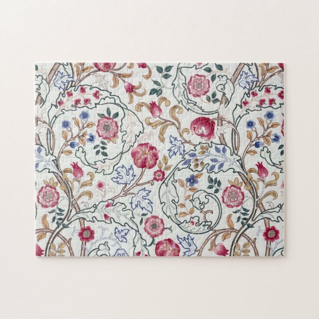Quebra-cabeça Flor, Padrão Floral, William Morris (Horizontal)