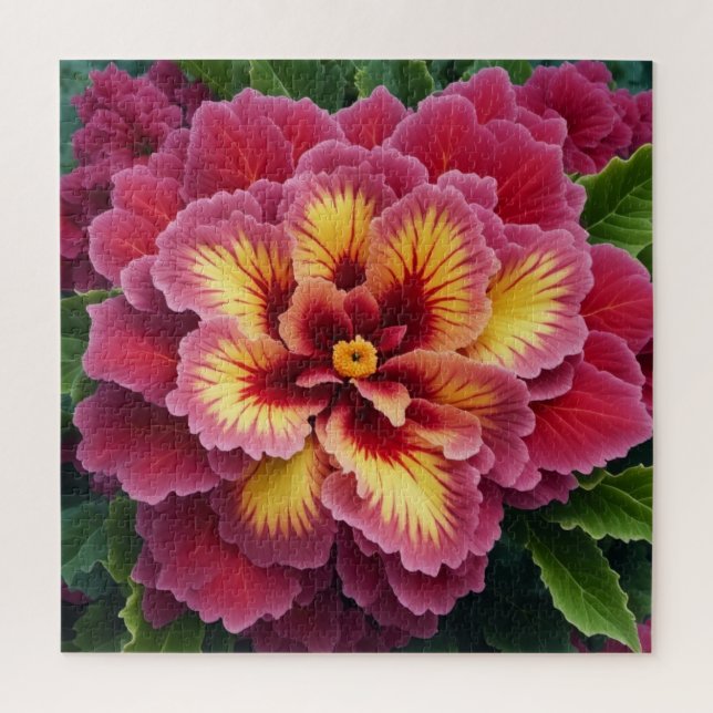 Quebra-cabeça Flor radiante (Vertical)