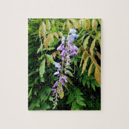 Quebra-cabeça Flor roxa