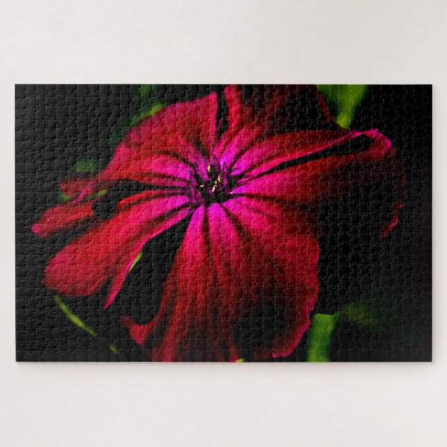 Quebra-cabeça Flor selvagem púrpura jpcnm 20x30 1014pc (Horizontal)