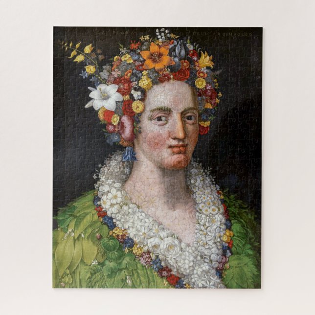 Quebra-cabeça Flora | Giuseppe Arcimboldo | (Vertical)