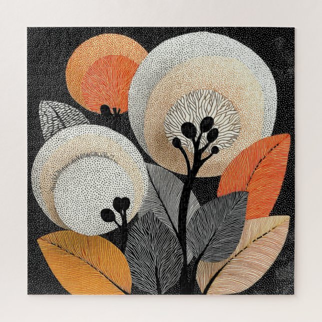 Quebra-cabeça Floração Noturna no Planeta Vermelho #1 (Vertical)