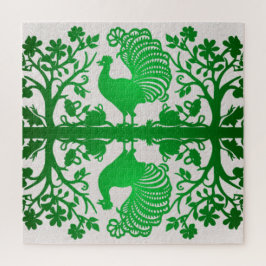 Quebra-cabeça Floral de Ação de Graças à Turquia