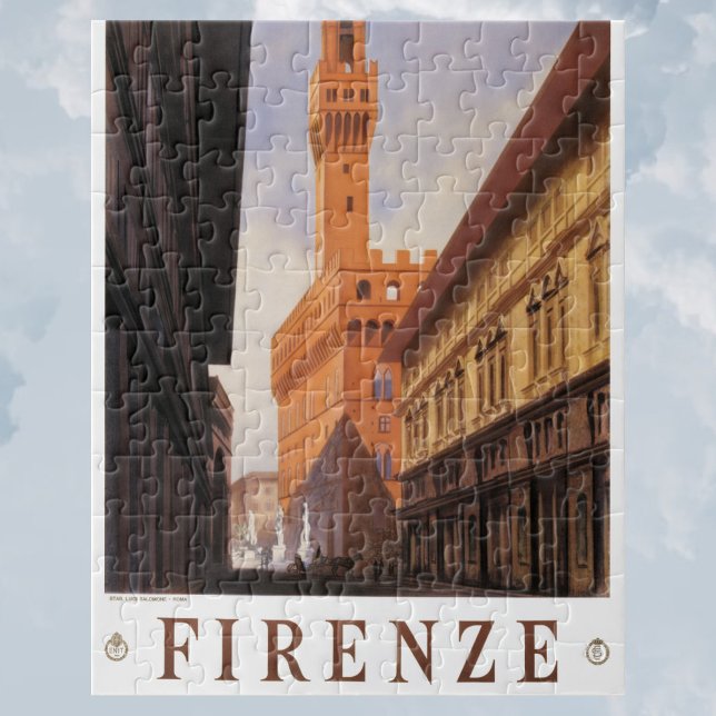 Quebra-cabeça Florença, Florença, Palazzo Vecchio, Itália Antiga (Criador carregado)