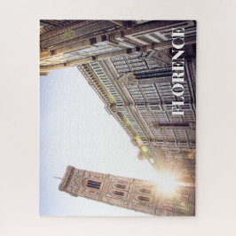 Quebra-cabeça Florence Itália Catedral Sunset