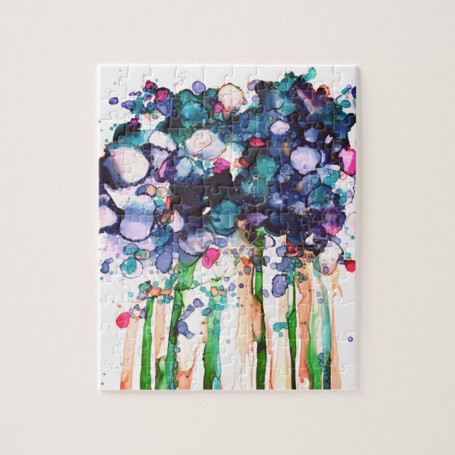 Quebra-cabeça Flores (Vertical)