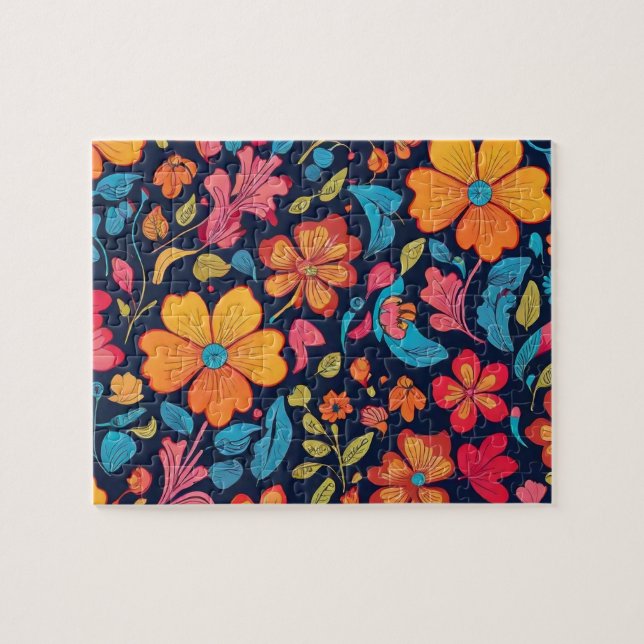 Quebra-cabeça Flores (Horizontal)