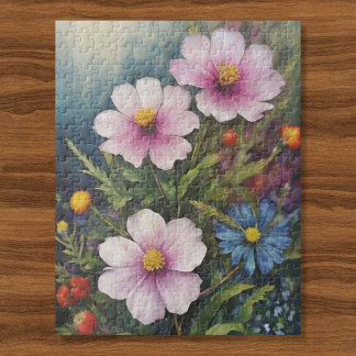 Quebra-cabeça Flores