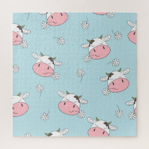 Quebra-cabeça Flores bonito Para Meninas: Vintagem Desenhada À M