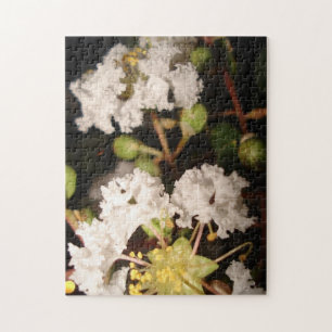 Quebra-cabeça Flores Brancas Modernas Plantas Natureza Fotografi