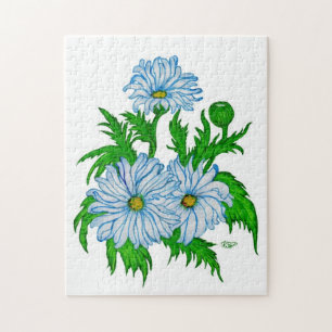 Quebra-cabeça Flores da Daisies