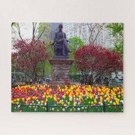 Quebra-cabeça Flores da primavera de Nova Iorque.