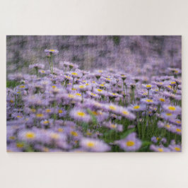 Quebra-cabeça Flores de Aster Roxo