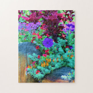 Quebra-cabeça Flores De Cerca De Jardins Botânicos Da Denver De