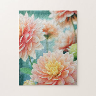 Quebra-cabeça Flores de Dahlia Elegantes
