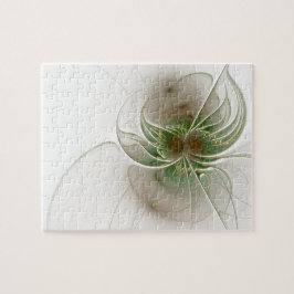 Quebra-cabeça Flores de fantasia fractal suaves e tenra