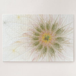 Quebra-cabeça Flores de fantasia fractal suaves e tenra