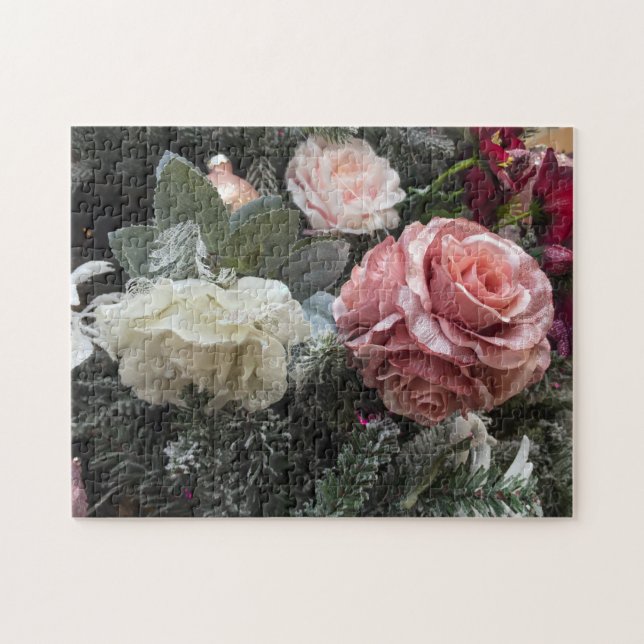 Quebra-cabeça Flores de Natal (Horizontal)