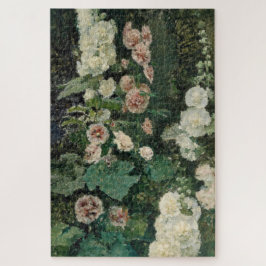 Quebra-cabeça Flores de Rosa Hollyhock