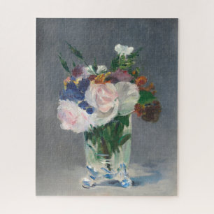 Quebra-cabeça Flores em Impressionista de Maneta Cristal Vase