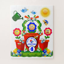 Flores Emoji Coloridas Personalizaram Aniversário 