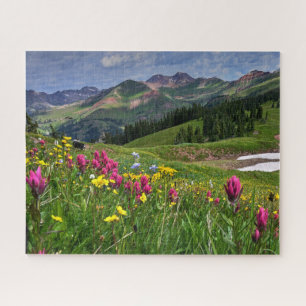 Quebra-cabeça Flores Flores selvagens Durango, Colorado