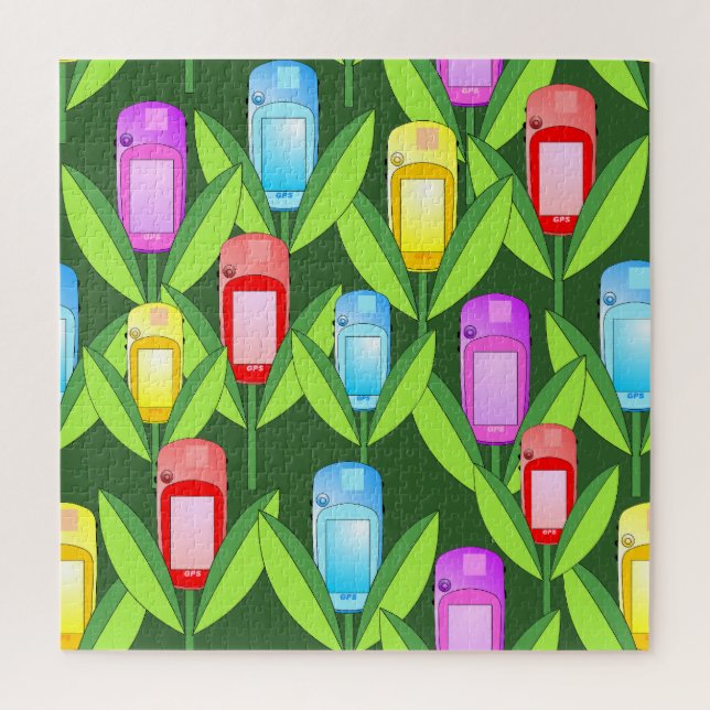 Quebra-cabeça Flores GPS (Vertical)