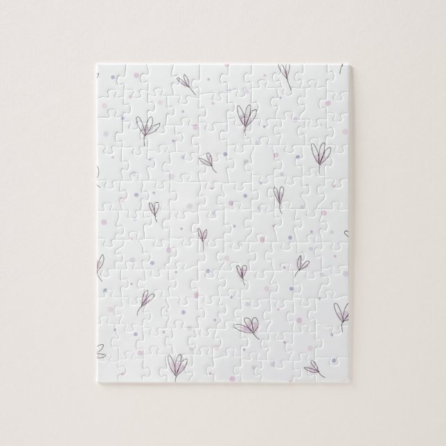 Quebra-cabeça Flores Lilac (Vertical)