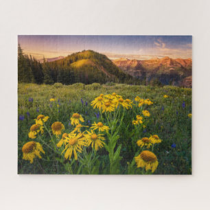 Quebra-cabeça Flores Mountain Meadow Brested Colorado