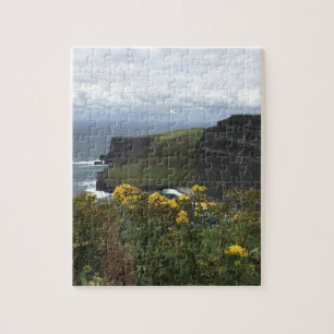 Quebra-cabeça Flores nos penhascos de Moher