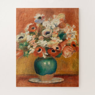 Quebra-cabeça Flores por August Renoir, Arte