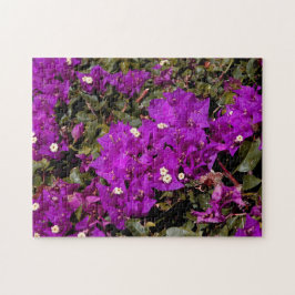 Quebra-cabeça Flores Purple Bougainvillea Floral Natureza