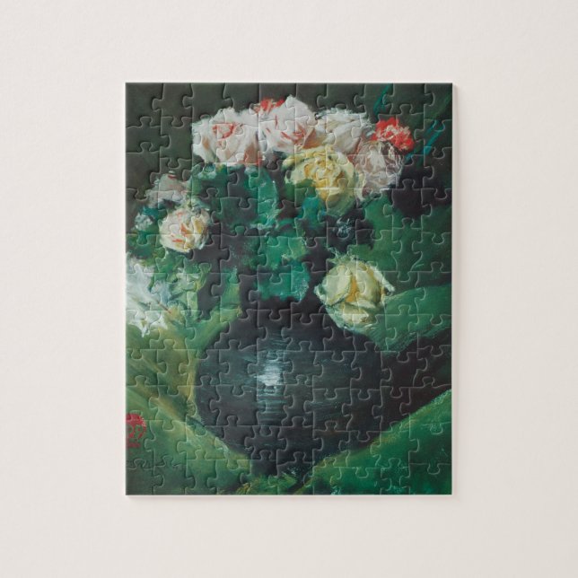 Quebra-cabeça Flores (também conhecidas como Rosas) por William  (Vertical)