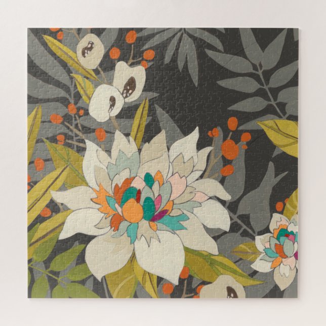 Quebra-cabeça Flores Tropicais (Horizontal)