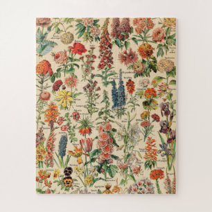 Quebra-cabeça Flores Vintage