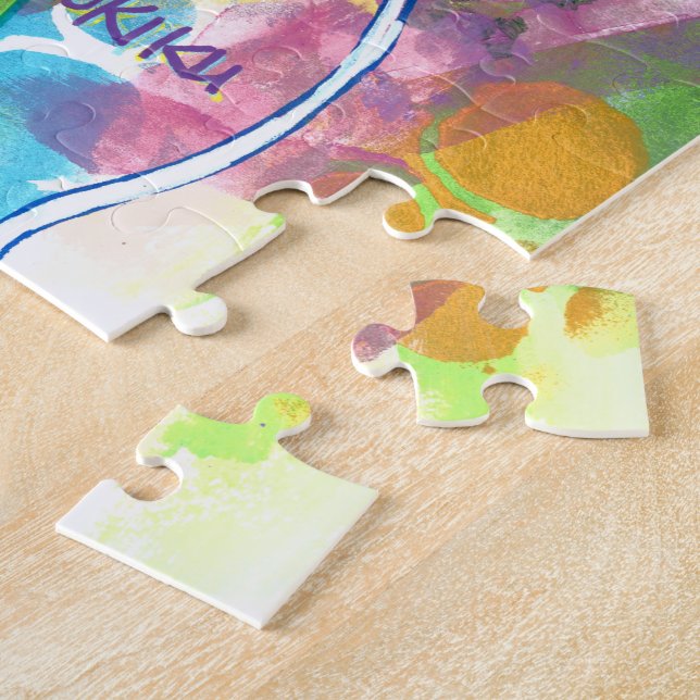 Quebra-cabeça Flores WILD (Lateral)