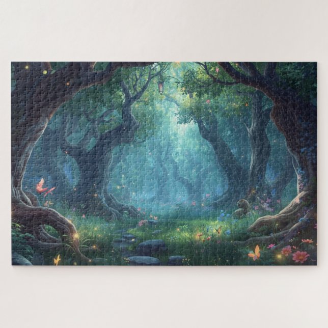 Quebra-cabeça Floresta da Fantasia (Horizontal)