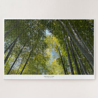 Quebra-cabeça Floresta de Bambu Arashiyama - Sinfonia de Caules