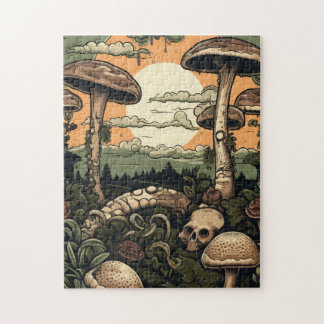 Quebra-cabeça Floresta de Mushroom Punk