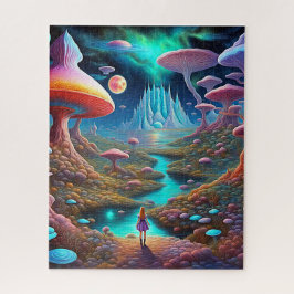 Quebra-cabeça Floresta Mushroom